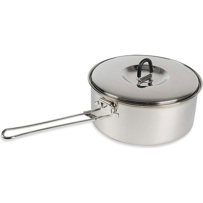 Кастрюля из нержавеющей стали TATONKA SHERPA POT 1,0 L с крышкой 4112