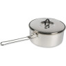 Кастрюля из нержавеющей стали TATONKA SHERPA POT 1,0 L с крышкой 4112