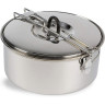 Кастрюля из нержавеющей стали TATONKA SHERPA POT 1,0 L с крышкой 4112